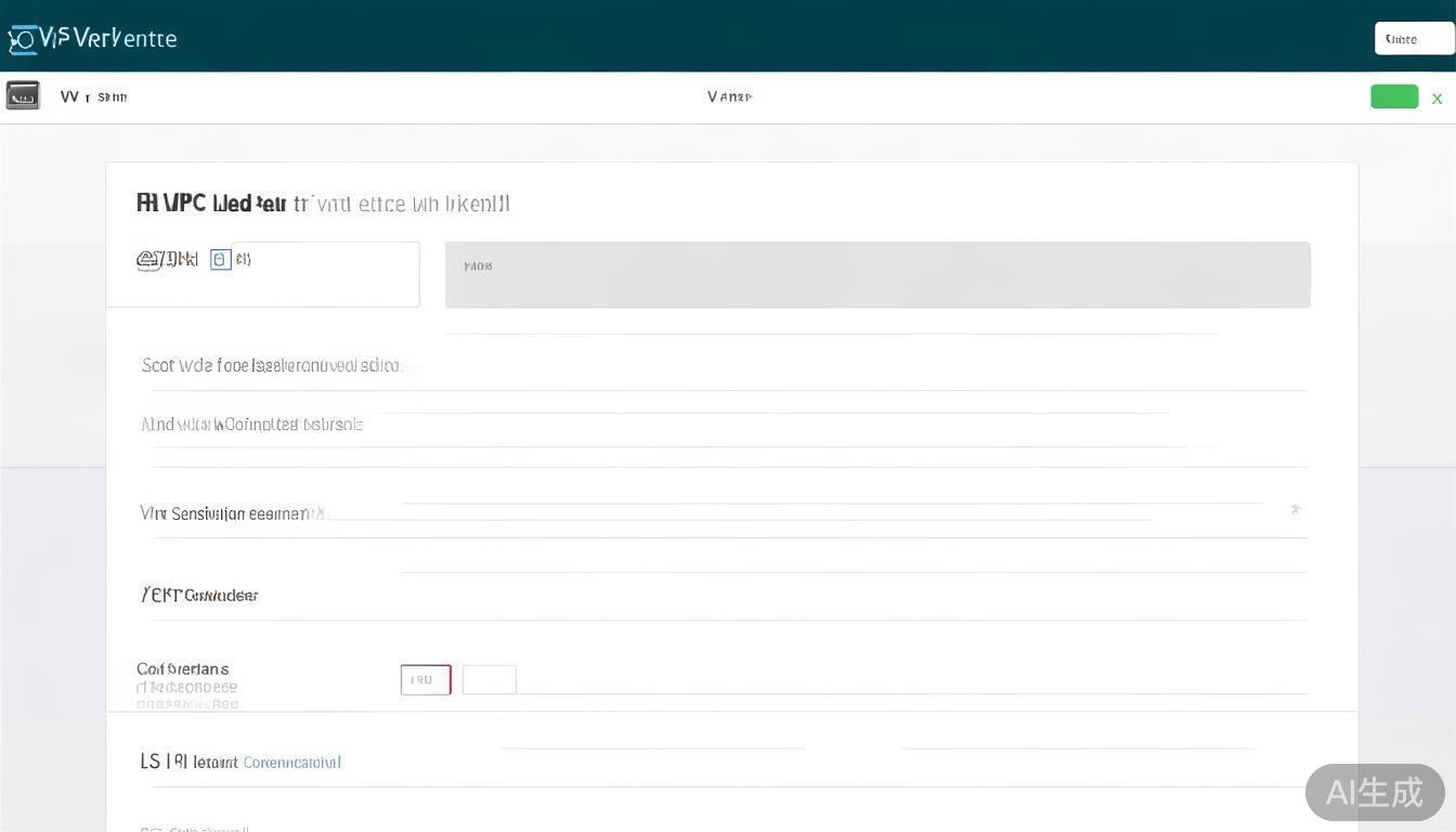 在网络页面中，点击“VPN”——进入VPN设置页面